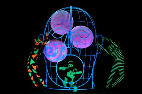 prague black light theater show experience