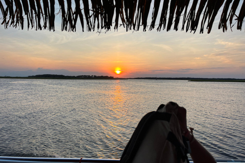Folly Beach: Tiki Boat Cruise with BYOB Option