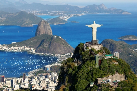 Rio: Le Christ Rédempteur en train et en ville