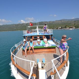 Kalkan: gita in barca nella città sommersa di Kekova