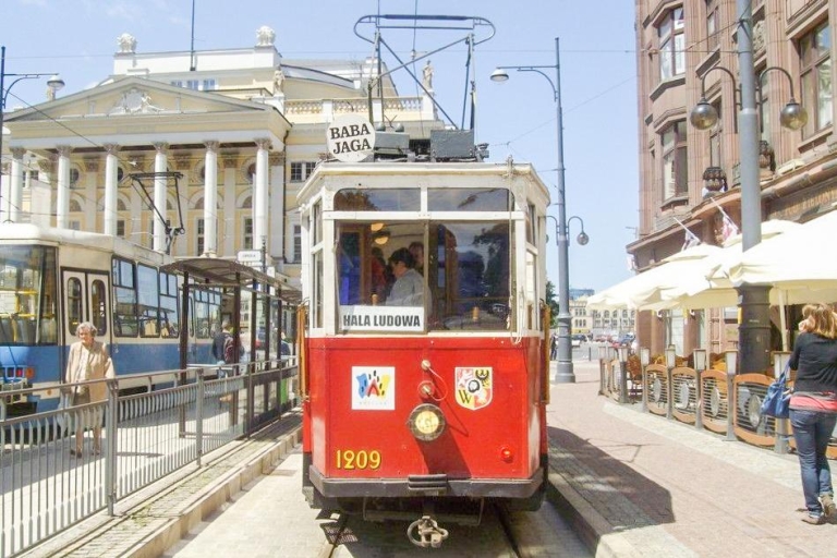 Breslavia: tour en tranvía históricoTour de 2 horas por la ciudad en tranvía pequeño