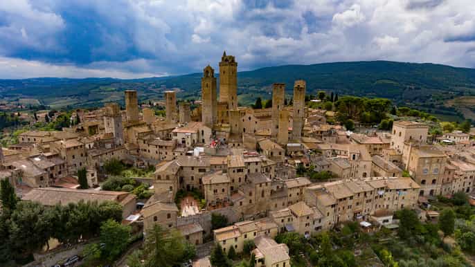 viagem de um dia a siena e san gimignano saindo de roma