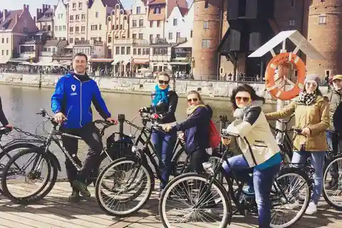 Gdańsk: Cykeltur med höjdpunkter