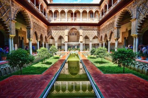Seville: Alcázar Tour Shared Tour in English
