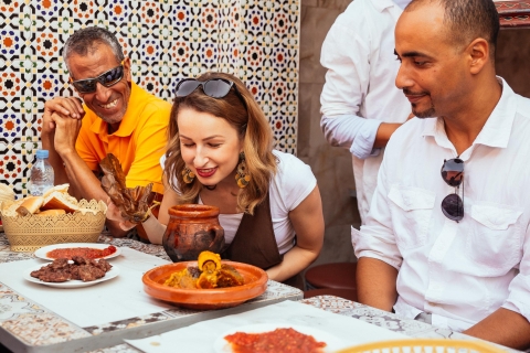 Marrakech: Tour gastronómico privado - 10 degustaciones con lugareños
