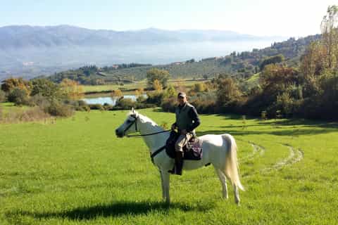 Florence: Horseback Ride & Wine Tour in Estate with Lunch