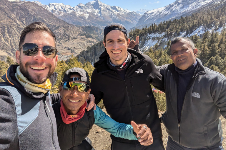 From Kathmandu: 16 Day Annapurna Circuit & Tilicho Lake Trek