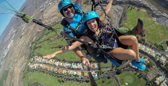 Tenerife: Acrobatic Paragliding Tandem Flight