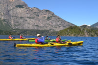 Bariloche, Halbtageskajak nach Nahuel Huapi oder Moreno Seen - Hizvo