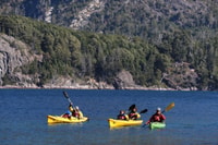 Bariloche, Halbtageskajak nach Nahuel Huapi oder Moreno Seen - Hizvo