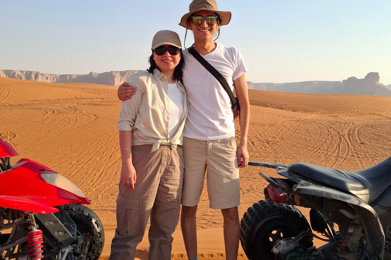 Riyadh : Sand Dunes Desert ( Camel ride + Quad bike )