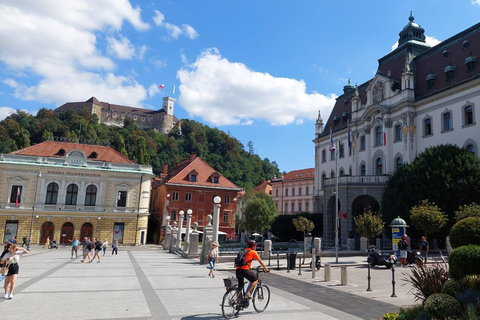 Från Zagreb: Dagsutflykt till Bled och Ljubljana