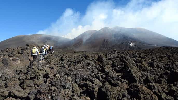 from taormina catania guided mount etna summit base hike