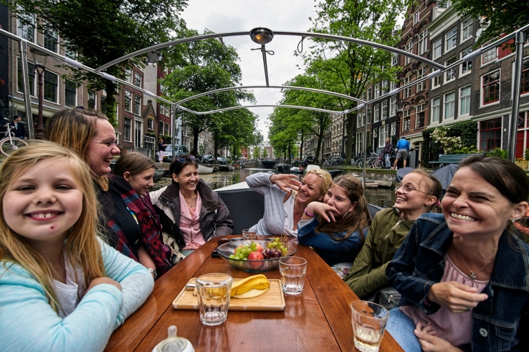Amsterdam: Prywatna wycieczka po kanale1,5-godzinna prywatna wycieczka po kanale - w dni powszednie