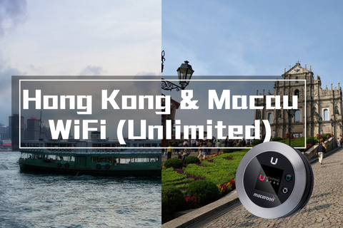Hong Kong and Macau Pocket Wi-Fi with Unlimited Data Hong Kong + Macau 4G Pocket Wi-Fi For 3 Days