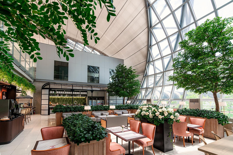 Aéroport de BKK : accès au salon Coral pour les vols nationaux et internationauxSalon Coral Finest Business Class – Porte d&#039;embarquement international D1
