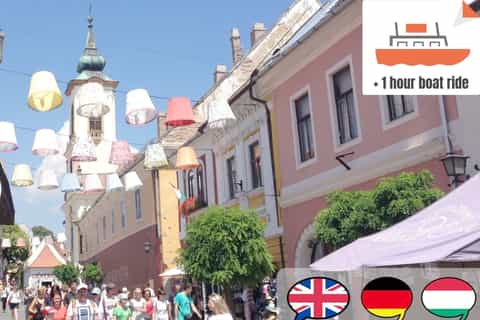 Budapest: Private Bike Tour to Szentendre & Return Boat Trip