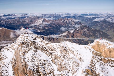 Ab Lausanne: Glacier 3000-Erlebnis & Tour nach Montreux