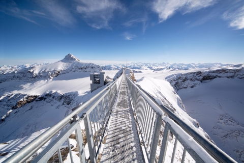 Ab Lausanne: Glacier 3000-Erlebnis & Tour nach MontreuxGlacier 3000 & Diablerets ohne Seilbahn