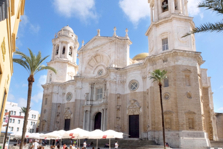 Cádiz: rondleiding door het Romeinse theater, de kathedraal en de Tavira-torenCádiz: rondleiding Romeins theater, kathedraal en Tavira-toren