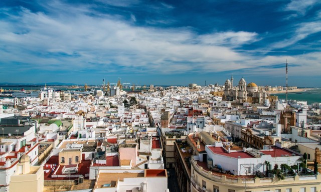 Visit Cádiz Roman Theatre, Cathedral, and Tavira Tower Tour in Cádiz, España