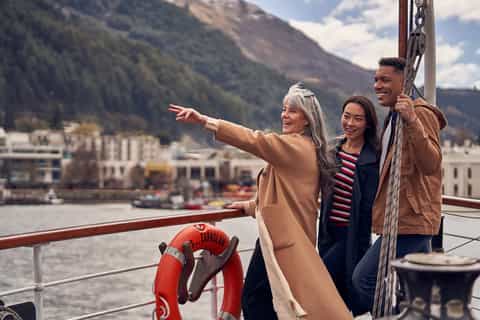 From Queenstown: Lake Wakatipu TSS Earnslaw Cruise