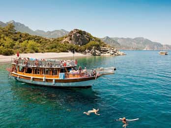 Olympos : Daily Islands Boat Trip with Lunch