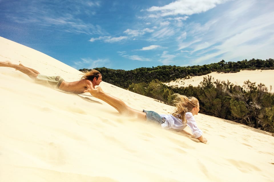 Moreton Island Tangalooma Tagestour mit Wüstensafari GetYourGuide