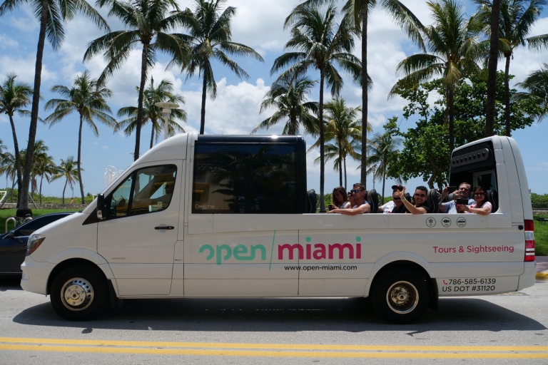 Miami Sightseeing Tour in a Convertible Bus Miami Sightseeing Tour - 9:45 AM Departure