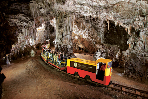 Lubiana: Tour di un giorno del lago di Bled, delle grotte di Postumia e di Predjama