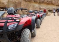 Excursão matinal de bicicleta seca de El Gouna, Dry Canyon Quad Bike - Hizvo