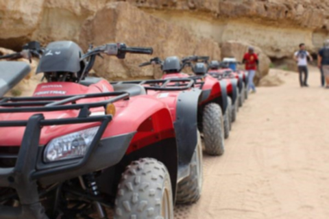 Vanuit El Gouna: rit met quad door Dry Canyon