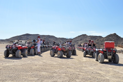 Desde El Gouna: tour matutino en quad en Dry Canyon