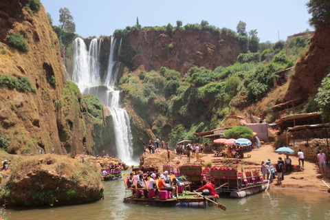 Desde Marrakech: tour privado 1 día a las cascadas de OuzoudDesde Marrakech: excursión privada a las cascadas de Ouzoud