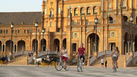 Séville, tour en vélo de 3 heures du coucher du soleil - Hizvo