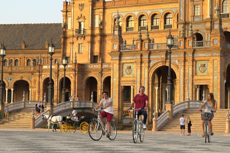 Sevilla: fietstocht van 3 uur bij zonsondergangSevilla: fietstocht van 3 uur bij zonsondergang - Engels