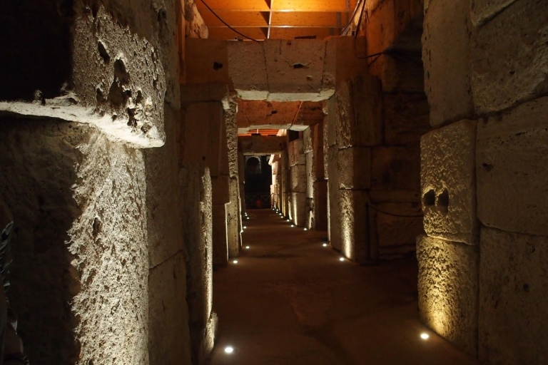 Coliseo subterráneo y la Antigua Roma: tour en grupo pequeñoTour privado de 3 horas
