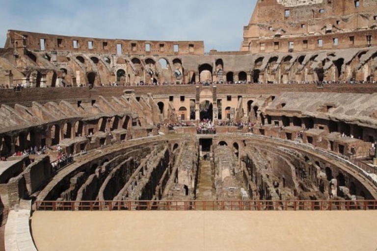 Rome: Oude Rome & Colosseum-ondergrondse kleine groepstour3 uur durende middagrondleiding ondergronds deel Colosseum