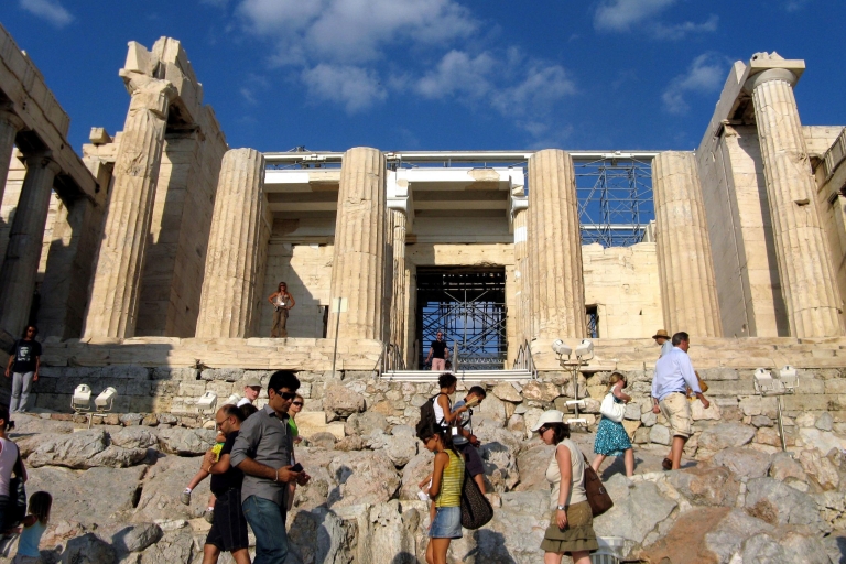 Akropol: wieczorna wycieczka z niemieckojęzycznym przewodnikiemNiemiecka wycieczka z przewodnikiem, w tym bilet wstępu bez kolejki