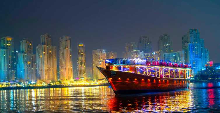 Dubai: Royal Marina Dhow Dinner Cruise | GetYourGuide