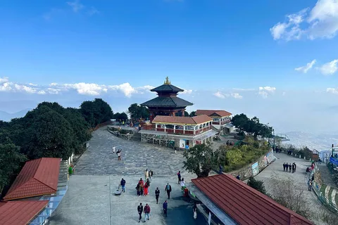 Kathmandu: Chandragiri Cable Car & Monkey Temple(Swayambhu)