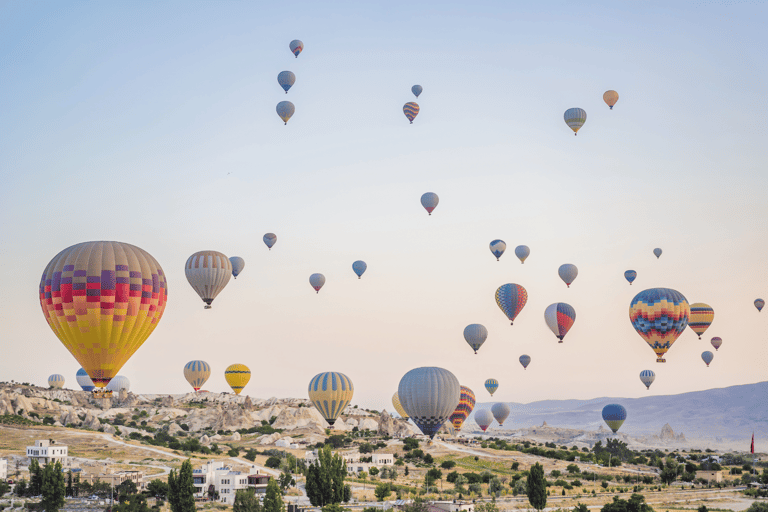 Cappadocia: Sunrise Hot Air Balloon Ride with Hotel Pickup Cappadocia Sunrise Balloon Ride – Soganli Valley
