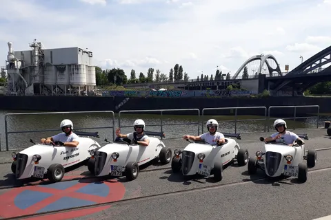 Frankfurt: Tour turístico Hotrod