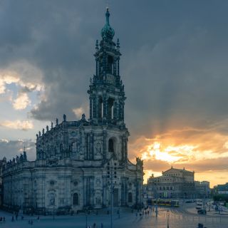 Ab Berlin: Geführte Rundfahrt durch Dresden