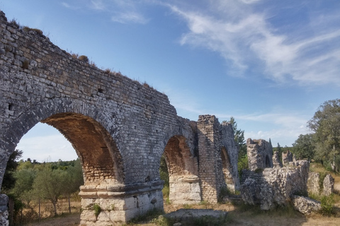 De Marseille: visite d'une journée complète des vins des Baux de ProvenceExcursion d'une journée aux Baux de Provence