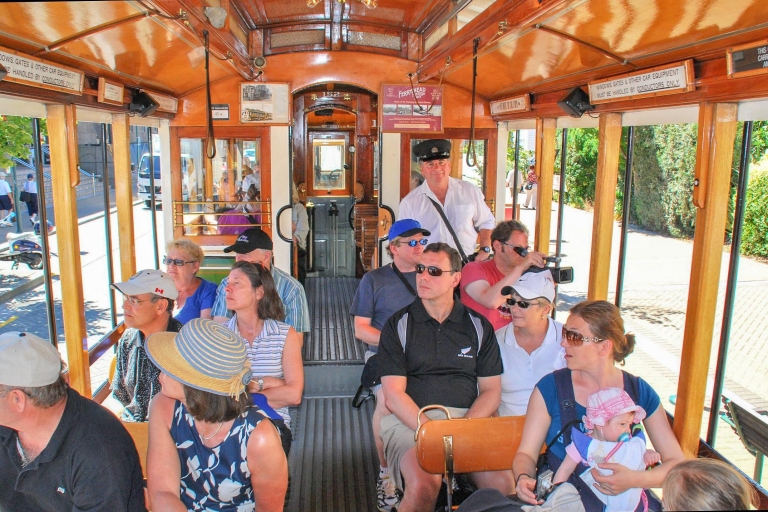Recorrido turístico por Christchurch en tranvía antiguo