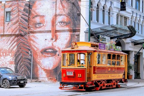 Christchurch : visite à arrêts multiples en tramway d'époque