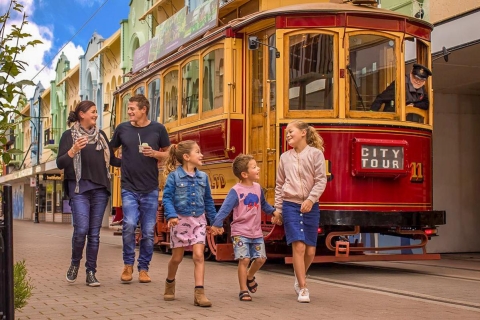 Recorrido turístico por Christchurch en tranvía antiguo