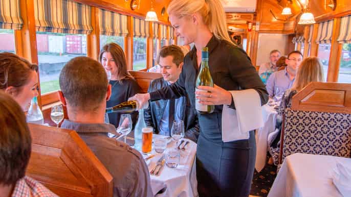 christchurch tramway restaurant 4 course dinner tour