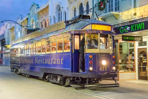 Christchurch Tramway Restaurant 4 Course Dinner Tour